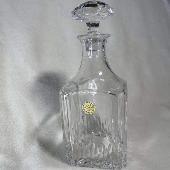 Vintage Decanter Clear Garanti Plus JG Durand 24% Lead Crystal France - Picture 1 of 10